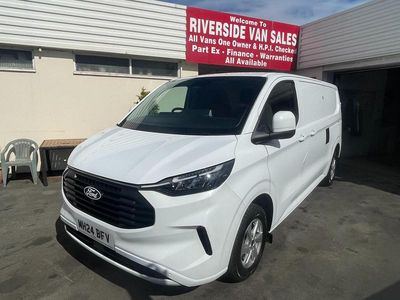 Used Ford Transit Custom Limited 136 HP (100 kW) 2024 White Van