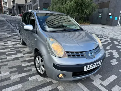 Used Nissan Note SE 110 HP (80 kW) 2007 Silver Hatchback