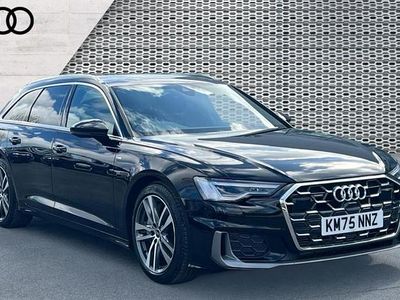 New Audi A6 S-Line 299 HP (219 kW) 2025 Black Estate