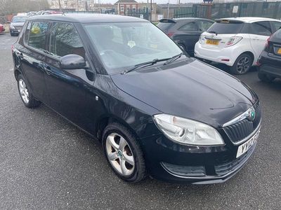 Begagnad Skoda Fabia SE 2012 Svart Halvkombi