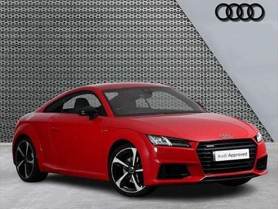 Used Audi TT Black Edition 226 HP (166 kW) 2017 Red Coupe