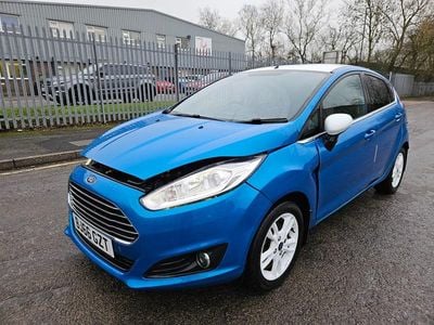 Used Ford Fiesta Zetec 2016 Blue Hatchback