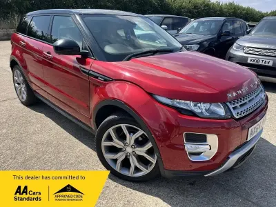 Used Land Rover Range Rover evoque Autobiography 2015 Red Estate