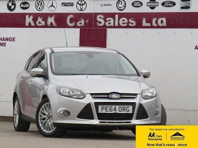 Used Ford Focus Zetec 125 HP (91 kW) 2014 Silver Hatchback