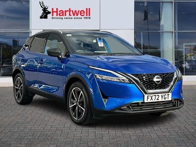 Blue Used 2022 Nissan Qashqai Tekna SUV | £17,109 (Fair price)