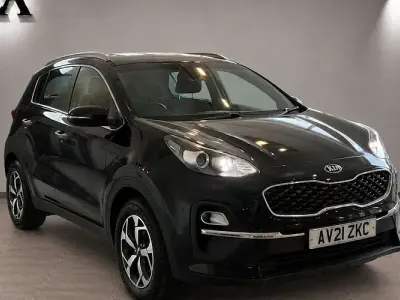 Used Kia Sportage 136 HP (100 kW) 2021 Black SUV