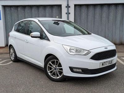 Used Ford C-MAX Zetec 120 HP (88 kW) 2017 White MPV