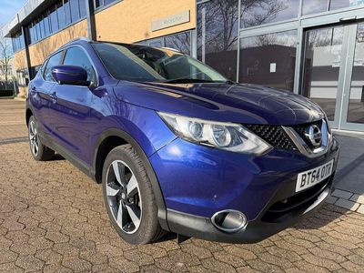 Used Nissan Qashqai N-TEC 2014 Blue SUV