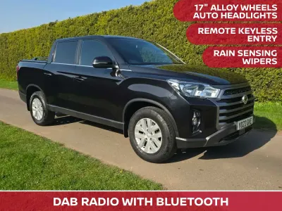 Used SsangYong Musso 181 HP (133 kW) 2023 Black Pickup