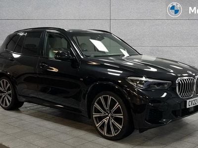 Black sapphire Used 2022 BMW X5 M Sport SUV | £43,015 (Good price)