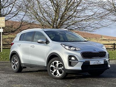 Used Kia Sportage Silver 132 HP (97 kW) 2021 Silver SUV