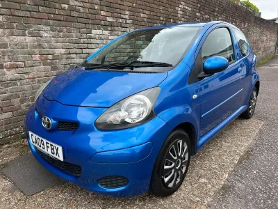Used Toyota Aygo 2009 Blue Hatchback