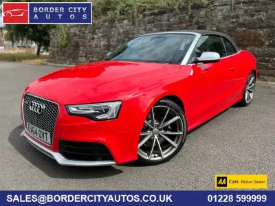 Used Audi RS5 450 HP (330 kW) 2014 Red Cabriolet