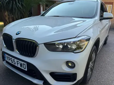 Used BMW X1 Sport Line 187 HP (137 kW) 2015 White SUV