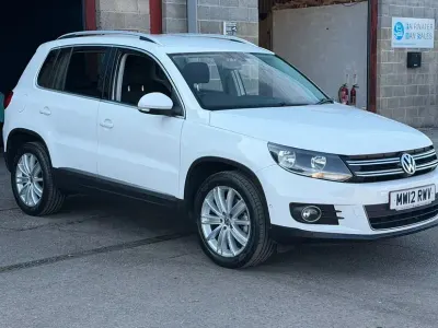 Used VW Tiguan SE 138 HP (101 kW) 2012 White SUV