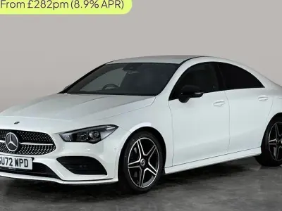 Used Mercedes CLA180 Executive 136 HP (100 kW) 2022 White Coupe
