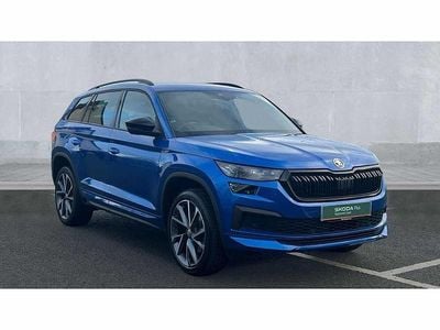 Used Skoda Kodiaq SportLine 200 HP (147 kW) 2024 Blue SUV