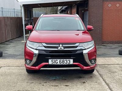 Red Used 2017 Mitsubishi Outlander P-HEV Estate | £6,995 (Fair price)