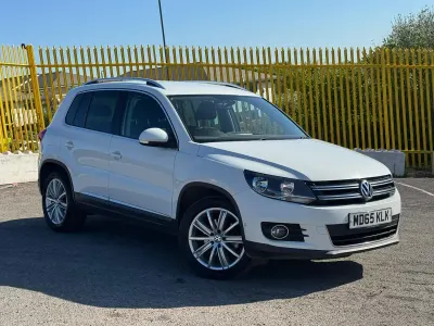Usado VW Tiguan Edition 150 CV (110 kW) 2015 Blanco SUV