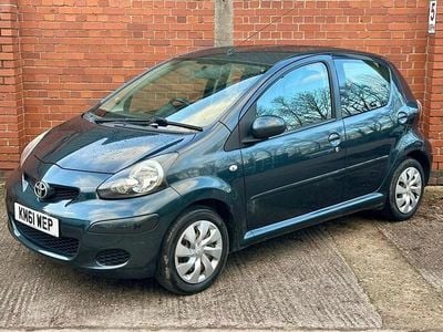 Green Used 2011 Toyota Aygo Hatchback | £2,125 (Fair price)
