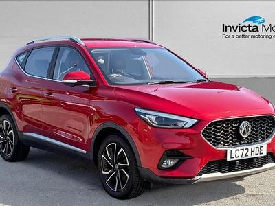 Used MG ZS Exclusive 106 HP (77 kW) 2022 Dynamic red SUV