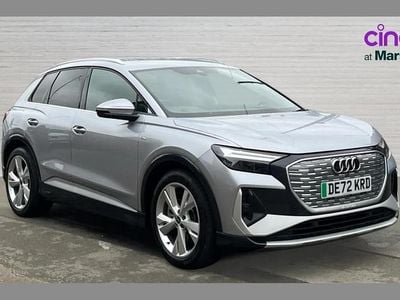 Used Audi Q4 e-tron S-Line 219 kW (299 HP) 2022 Silver SUV