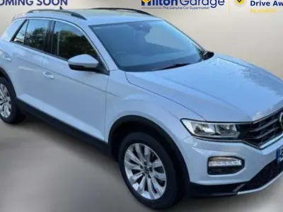 Używany VW T-Roc SE 115 KM (84 kW) 2018 Srebrny SUV