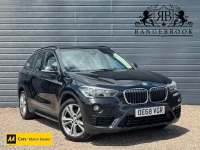 Used BMW X1 Sport Line 140 HP (102 kW) 2019 Black SUV