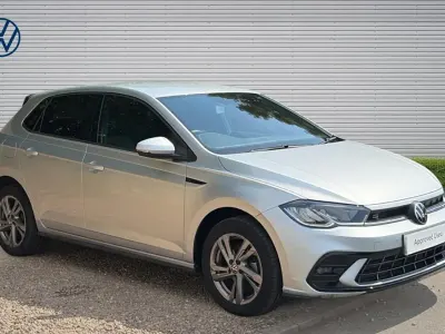 Used VW Polo R-line 95 HP (69 kW) 2022 Silver Hatchback
