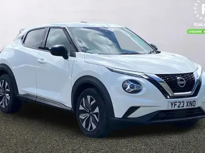 Used Nissan Juke Acenta 114 HP (83 kW) 2023 White SUV