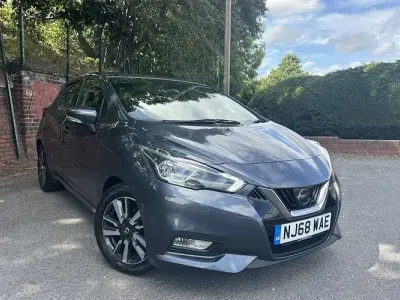 Used Nissan Micra Acenta Limited Edition 71 HP (52 kW) 2018 Grey Hatchback