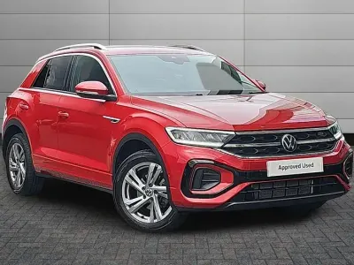Used VW T-Roc R-line 150 HP (110 kW) 2023 Red SUV