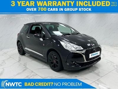 Black Used 2017 DS Automobiles DS3 Performance Hatchback | £6,195 (Fair price)