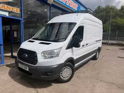 Usado Ford Transit 130 CV (95 kW) 2019 Blanco Van
