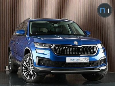 Used Skoda Kodiaq SE L Executive 150 HP (110 kW) 2022 Blue SUV