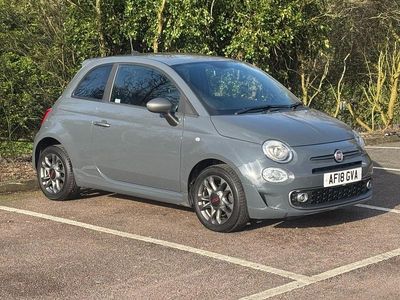 Used Fiat 500 S 69 HP (50 kW) 2018 Grey Hatchback