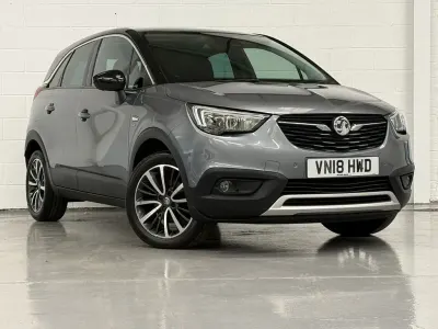 Used Vauxhall Crossland X Elite 120 HP (88 kW) 2018 Grey SUV