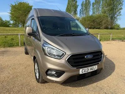 Used Ford Transit Custom Limited 170 HP (125 kW) 2021 Silver Van