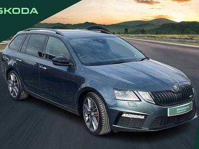 Used Skoda Octavia vRS 241 HP (177 kW) 2019 Grey Estate
