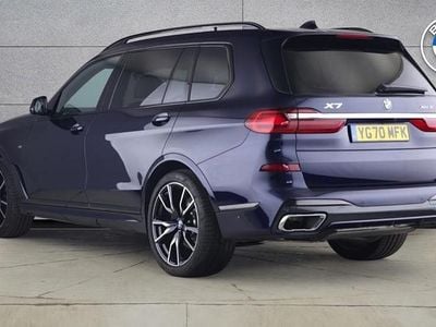 Used BMW X7 M Sport 261 HP (191 kW) 2020 Blue SUV
