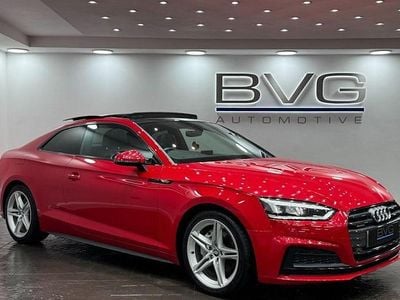 Used Audi A5 S-Line 190 HP (139 kW) 2017 Red Coupe