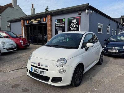 White Used 2014 Fiat 500 S Hatchback | £3,995 (Good price)