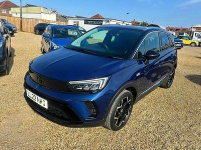 Used Vauxhall Crossland Ultimate 130 HP (95 kW) 2022 Blue SUV