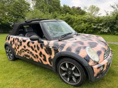 Begagnad Mini Cooper Cabriolet 2008 Vit Cab