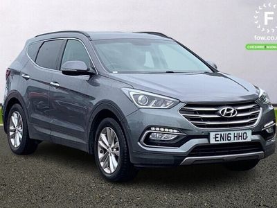 used Hyundai Santa Fe DIESEL ESTATE 2.2 CRDi Blue Drive Premium 5dr Auto [7 Seats] [7 Seats, Park Assist With Rear View Camera, Front & Rear Parking Sensors, Cruise Control, Bluetooth]