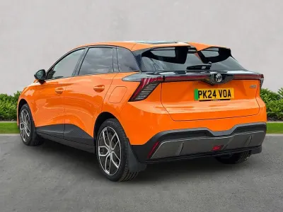 Used MG MG4 EV Trophy 2024 Orange Hatchback