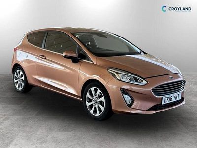 Used Ford Fiesta Zetec 70 HP (51 kW) 2018 Bronze Hatchback