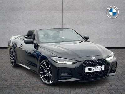 Black Used 2021 BMW 420 M Sport Cabriolet | £23,990 (A bit pricey)