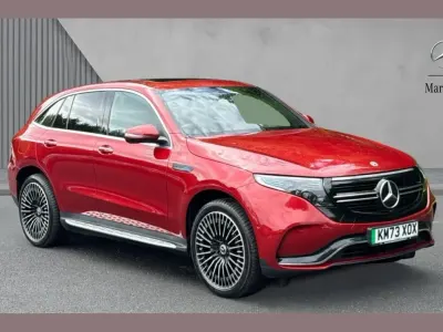 Used Mercedes EQC400 AMG Line Premium 300 kW (408 HP) 2023 Red SUV
