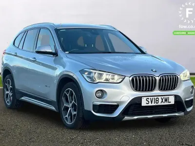 Used BMW X1 xLine 231 HP (169 kW) 2018 Silver SUV